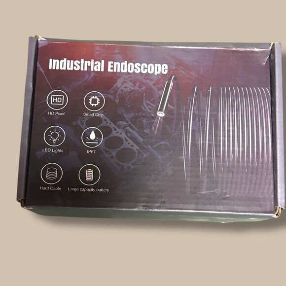 Industrial Endoscope Detection Camera C30 LED Lights HD IP67 Waterproof Hard Cab - Picture 1 of 6